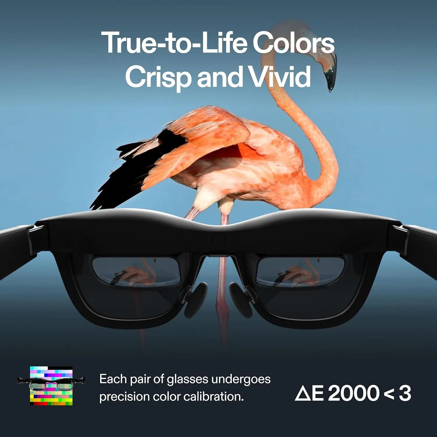 XREAL Air 2 Pro AR Glasses|46 FOV, 130" 120Hz HD Display, True Colors, Cinematic Sound, All-Day Comfort. Compatible with